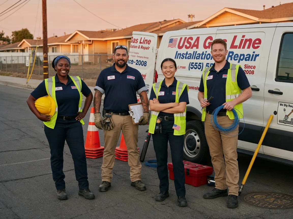 Gas Line Installation company in Flovilla, GA